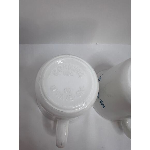 Vintage Set of 2 Corning Ware Coffee Cups with RARE Pattern! - Picture 4 of 5